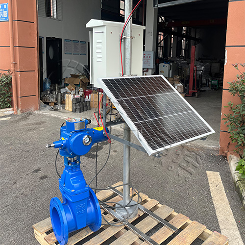 丹凤皓久 Z945X-16Q免布线太阳能电动闸阀 农业灌溉 支持远程智能控制